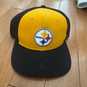 Pittsburgh Steelers Black Men's Medium/Large 47 Brand Hat (New)
