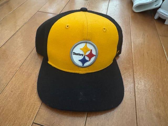 Pittsburgh Steelers Black Men's Medium/Large 47 Brand Hat (New)