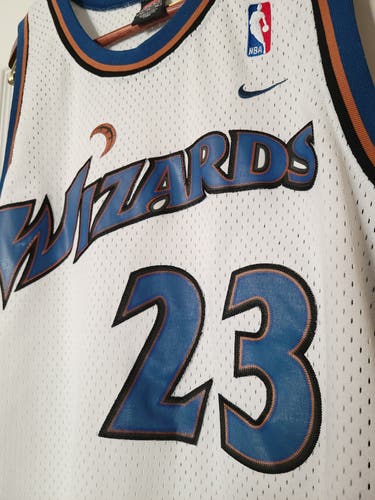 Michael Jordan #23 Washington Wizards White XL Men's Nike Swingman Jersey
