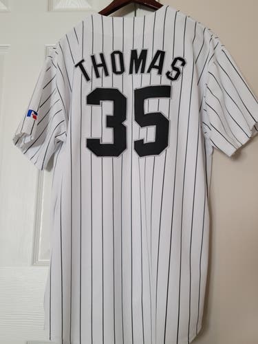 Russell Athletic Diamond Collection Official On-Field Jersey Chicago Whitesox Frank Thomas #35 Adult