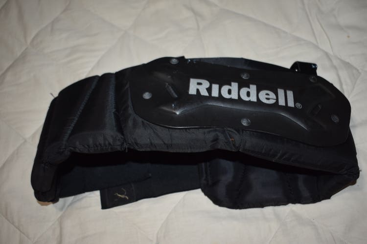 Riddell Back/Rib Protection, Black, Youth Large