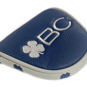 NEW Black Clover "Eagle" Navy/Grey Mallet Putter Headcover