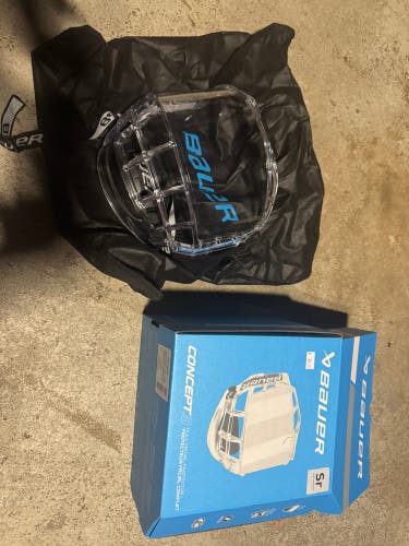 Bauer Concept 3 Full Shield Visor (Used)
