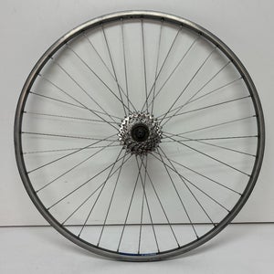 Vintage Ambrosio Elite 19 7-Speed 36-Spoke Aluminum 700C Rear Wheel Touring Hub