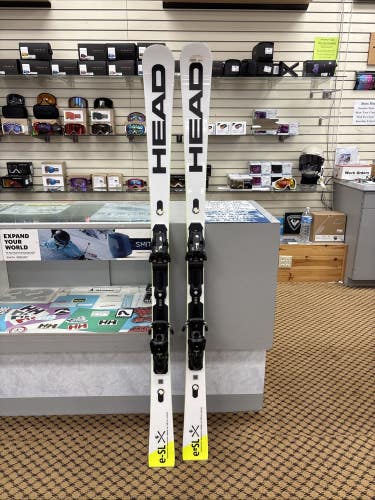 Head World Cup Rebel E-SL 165cm Skis Carving Freeflex14 Bindings 22/23 NEW!!!