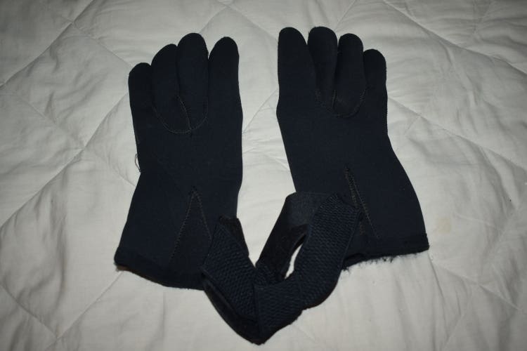 Diving Gloves, Black, Adult Large