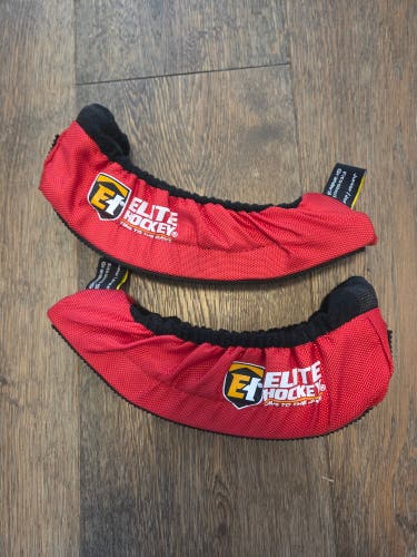 Junior Elite Hockey Pro Red Skate Guards sizes 1-5 (New)