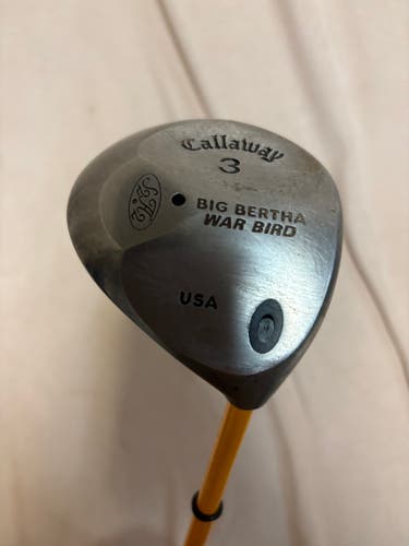 Men's Callaway Big Bertha Warbird Right Handed Fairway Wood Regular Flex 3 Wood (Used)