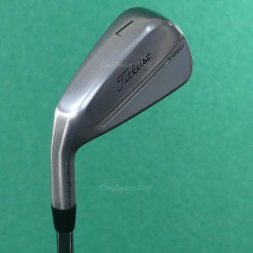 LH Titleist 2025 T250 Forged Single 7 Iron True Temper AMT Black G2 Steel Stiff