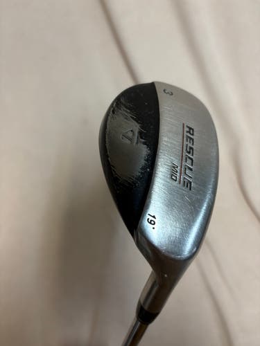 Men's TaylorMade Rescue Right Handed Fairway Wood Regular Flex 3 Wood (Used)