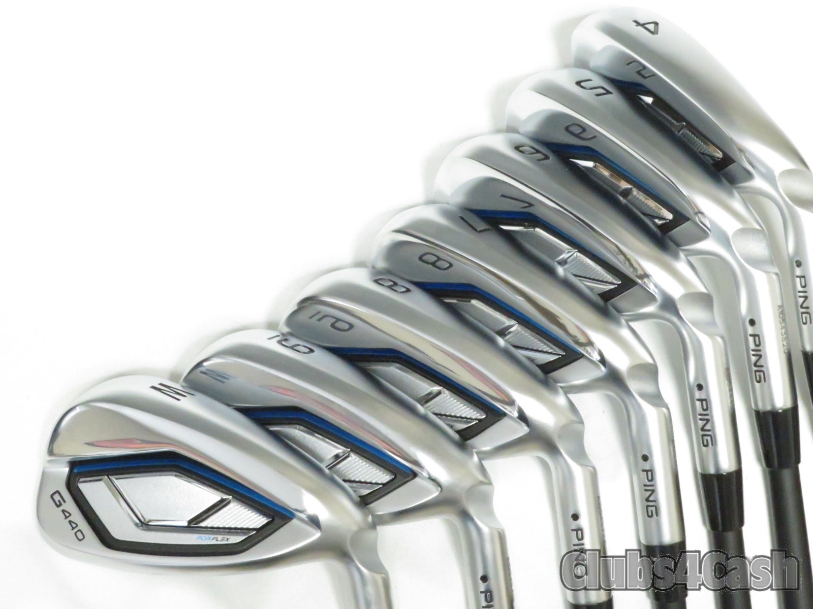 PING G440 Irons Black Dot Alta CB Blue Stiff Flex 4-P  Shop