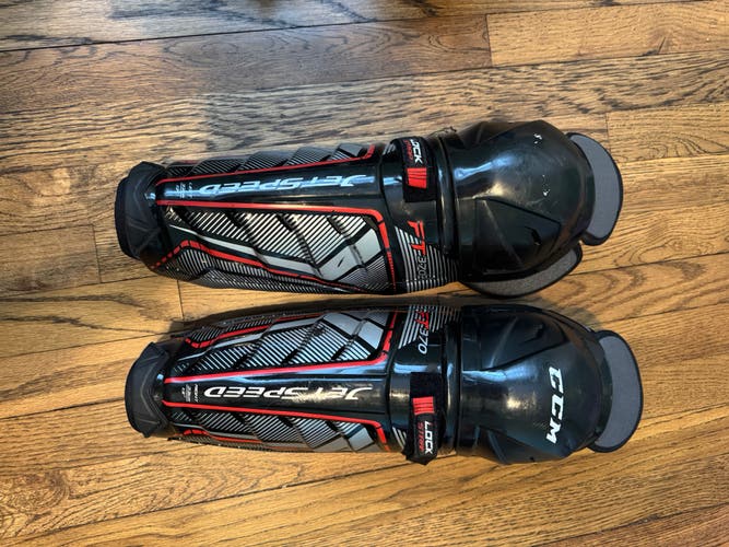 Senior CCM JetSpeed FT370 13" Shin Pads