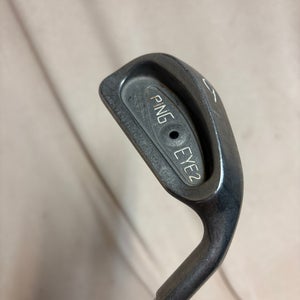 Men's 6 Iron Ping Eye 2 Black Dot Right Handed Uniflex Steel Shaft (Used)