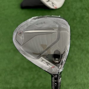 NEW Titleist TSr1 15 Degree 3 Wood w Headcover / Stiff