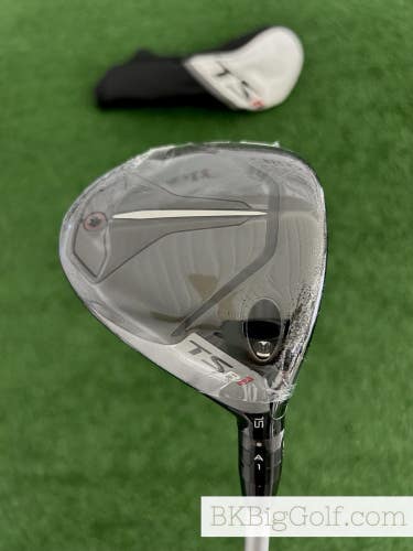 NEW Titleist TSr1 15 Degree 3 Wood w Headcover / Stiff