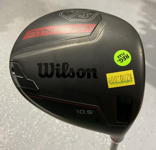 Wilson DYNAPWR 10.5 Driver 45.5" FUJIKURA VENTUS 6-R Regular Flex Graphite MRH