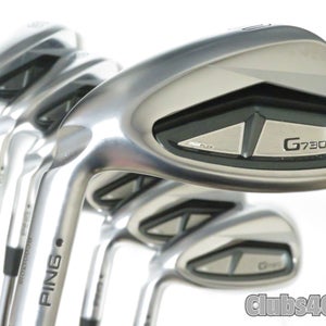 PING G730 Irons Black Dot Dynamic Gold 105 R300 5-P+Uw .. LEFT LH   Shop Wear
