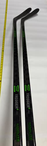 Senior CCM Ribcor Trigger 5 Pro Right Handed Hockey Stick P28 75 Flex (2-Pack)