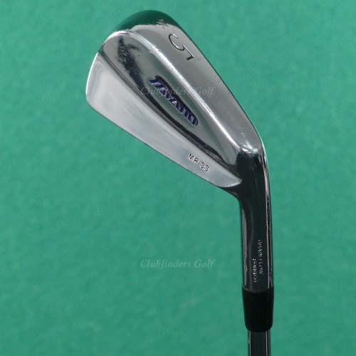 Mizuno MP-33 Forged Single 5 Iron True Temper Dynamic Gold Steel Extra Stiff