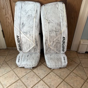Small Bauer Supreme M5 Pro Goalie Leg Pads (Used)