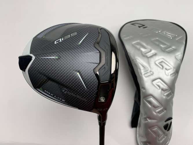 TaylorMade Qi35 Max Lite Driver 12* Vanquish 4R Regular Graphite Mens RH HC
