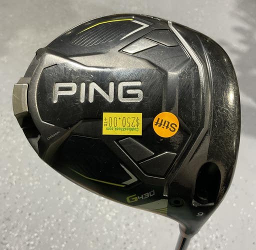 Ping G430 MAX 9 Driver 45" HZRDUS RDX SMOKE 6.0 Stiff Flex Graphite MRH