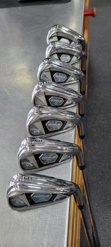 Used Callaway ROGUE CF18 X Mens Iron Set RH 5I-GW/AW 11497-S000155819