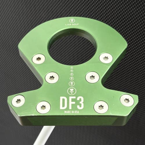 L.A.B. DF3 COUNTERBALANCE GREEN PUTTER (38") + HEADCOVER