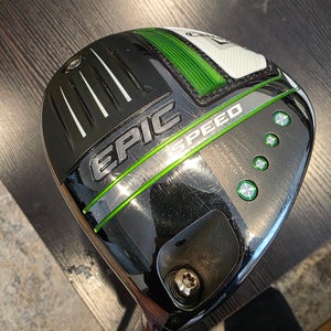 RIGHT HAND CALLAWAY EPIC SPEED 9* GOLF DRIVER 1-WOOD GRAPHITE HZRDUS BLUE RDX S