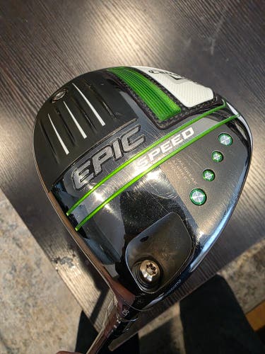RIGHT HAND CALLAWAY EPIC SPEED 9* GOLF DRIVER 1-WOOD GRAPHITE HZRDUS BLUE RDX S