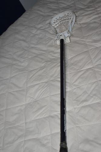 Brine 6065 Lacrosse Shaft with Strung Brine Head, Blue