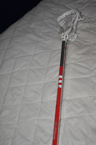 Adidas Response 6061 Lacrosse Shaft with Warrior Evo Pro X6 Strung Head