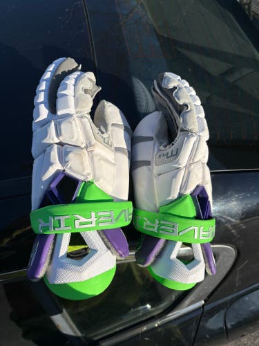 NEW Maverik Max Goalie Gloves (Turtles Custom)