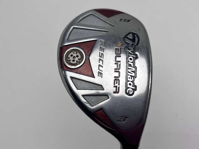 TaylorMade Burner Rescue 3 Hybrid 19* REAX SuperFast 65g Regular Mens RH