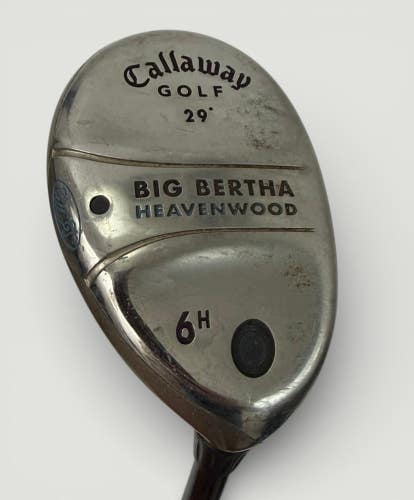 Ladies Callaway Big Bertha Heavenwood 6h 29 Gems 55g Graphite Women's