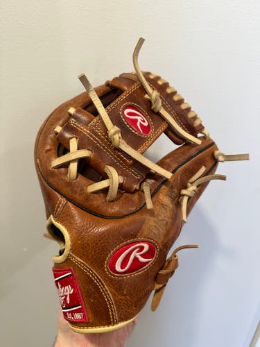 Infield RH Rawlings Heritage pro Baseball Glove 11.5" (Used)