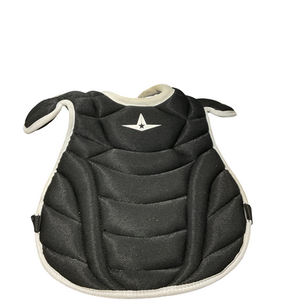 Used All Star ALLSTAR CHEST PROTECTOR Catchers Chest Protector Black Intermed 11834-S000047241