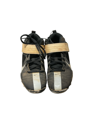 Used Nike TROUT CLEATS BB/SB Cleats Black Junior 04.5 11834-S000047230