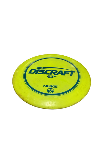 Used Discraft NUKE ESP Disc Golf Driver Yellow 11834-S000047152