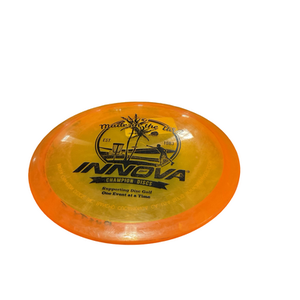 Used Innova BEACH USA Disc Golf Driver Orange 11834-S000047147