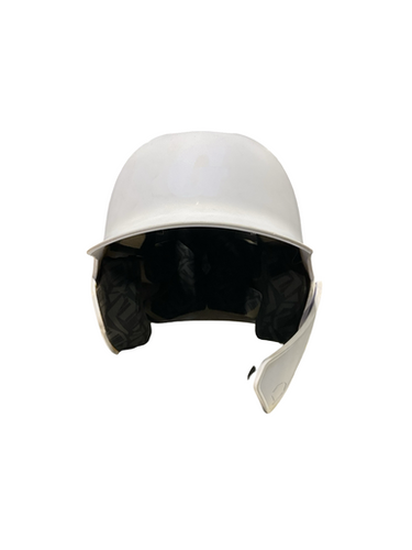 Used Evoshield WHITE W/ JAW GUARD Batting Helmet w/Mask White One Size 11834-S000047109