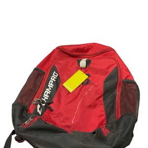 Used Champro RED BACKPACK BB/SB Player Backpack Red 11834-S000047095