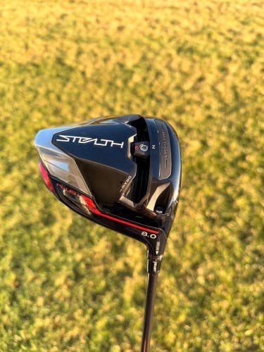TaylorMade Stealth Plus Driver 8 Ventus Red Stiff Flex 45.25 +HC NICE