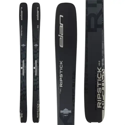 New 2025-26 Elan Ripstick 96 Black Edition skis; Size: 175