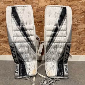33" 2020 CCM Extreme Flex 4 Goalie Leg Pads Pro Stock (Used)