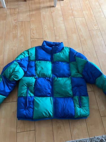 Nike Sportswear Therma-Fit Checkered Puffer Jacket Men’s Size LARGE