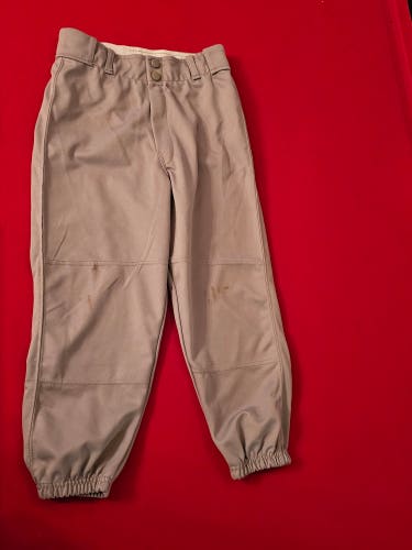 Gray Unisex Large Youth Franklin Game Pants (Used)