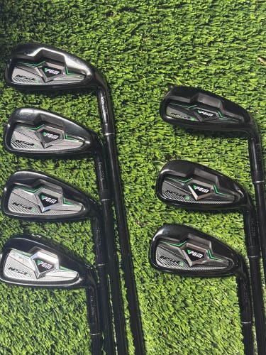 PGM Golf Clubs NSR III NSR3 Iron Set 5-PW, SW Graphite Shafts Regular Flex RH
