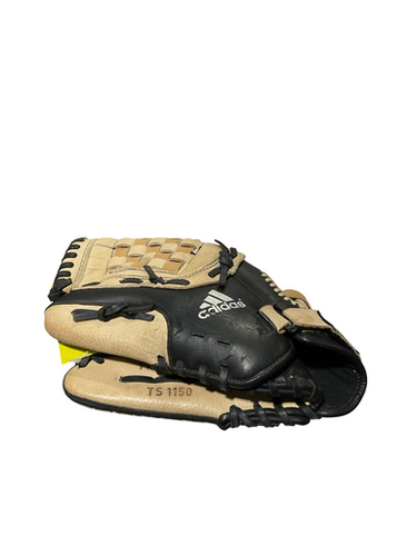 Used Adidas EASY CLOSE BB/SB Glove LH Throw Tan 11 1/2" 11834-S000046983