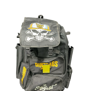 Used DIRT BAG OVERSIZED BACKPACK BB/SB Player Carry Bag Black 11834-S000047000